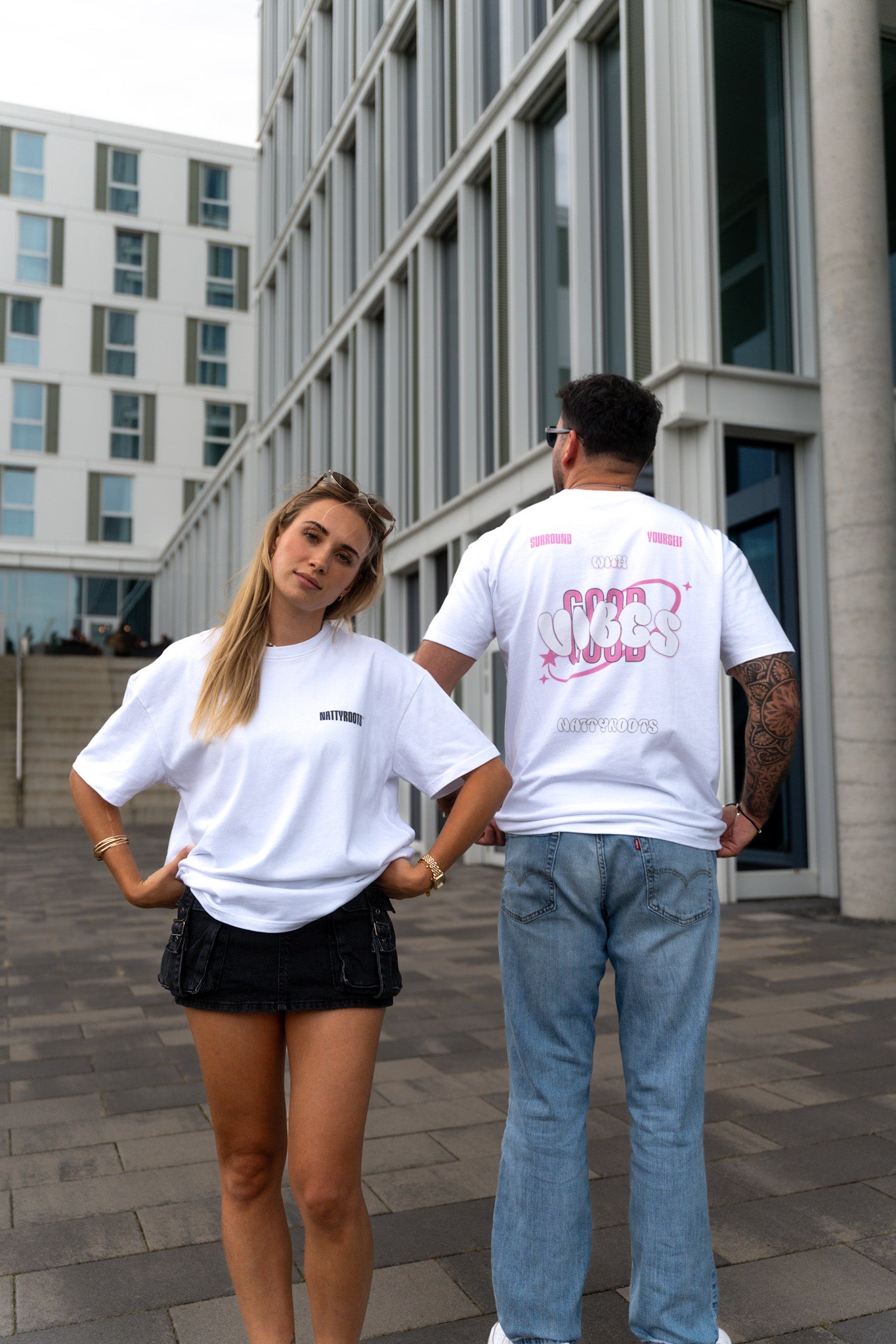 GoodVibes Oversized Tee