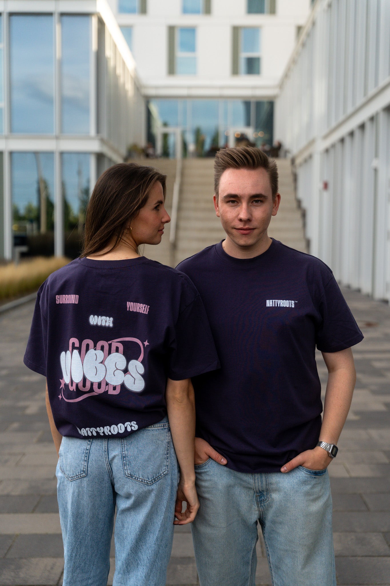 GoodVibes Oversized Tee